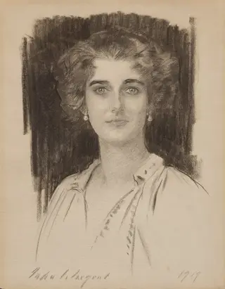 Portrait of Dorothy Draper, by John Singer Sargent, 1919