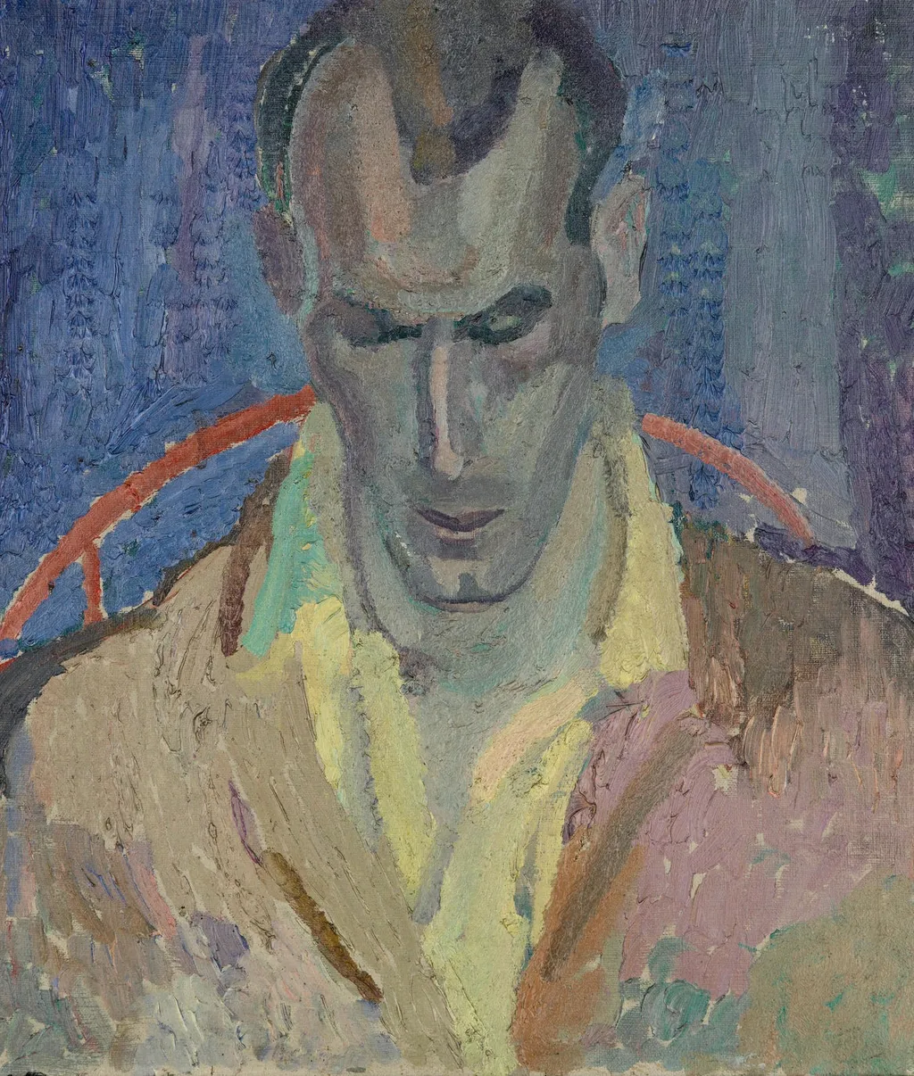 Portrait of Arthur Lett-Haines, by Frances Hodgkins, oil, 1920