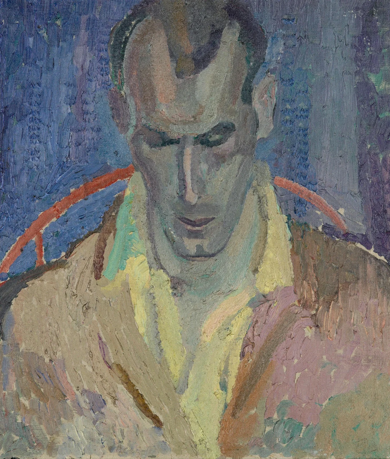 Portrait of Arthur Lett-Haines, detail