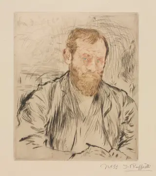 Self-Portrait, by Jean-François Raffaëlli, 1893