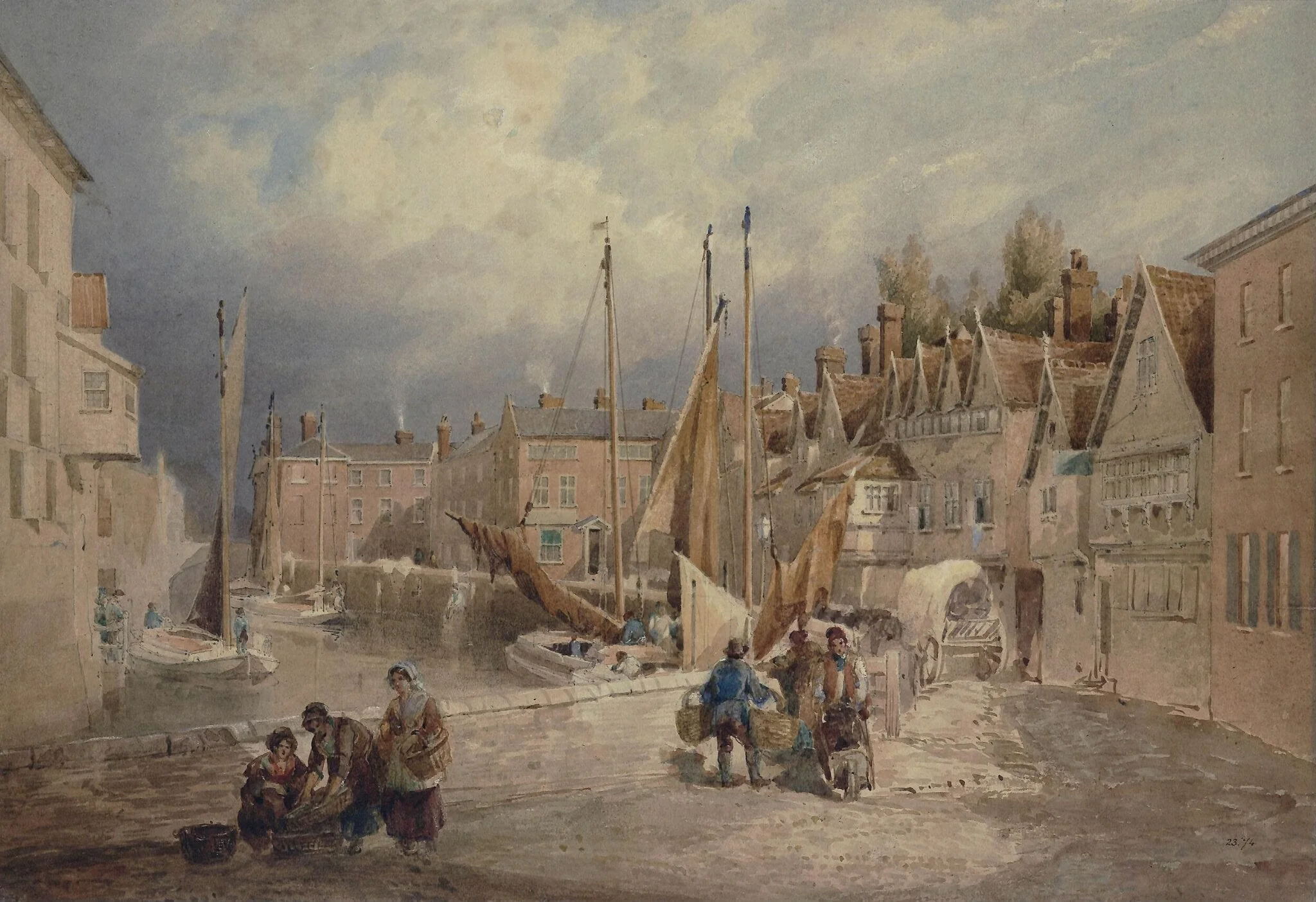 Quay Side, Norwich, detail