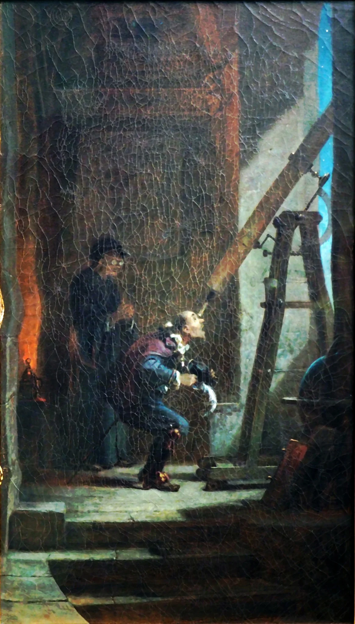 The astrologer, detail