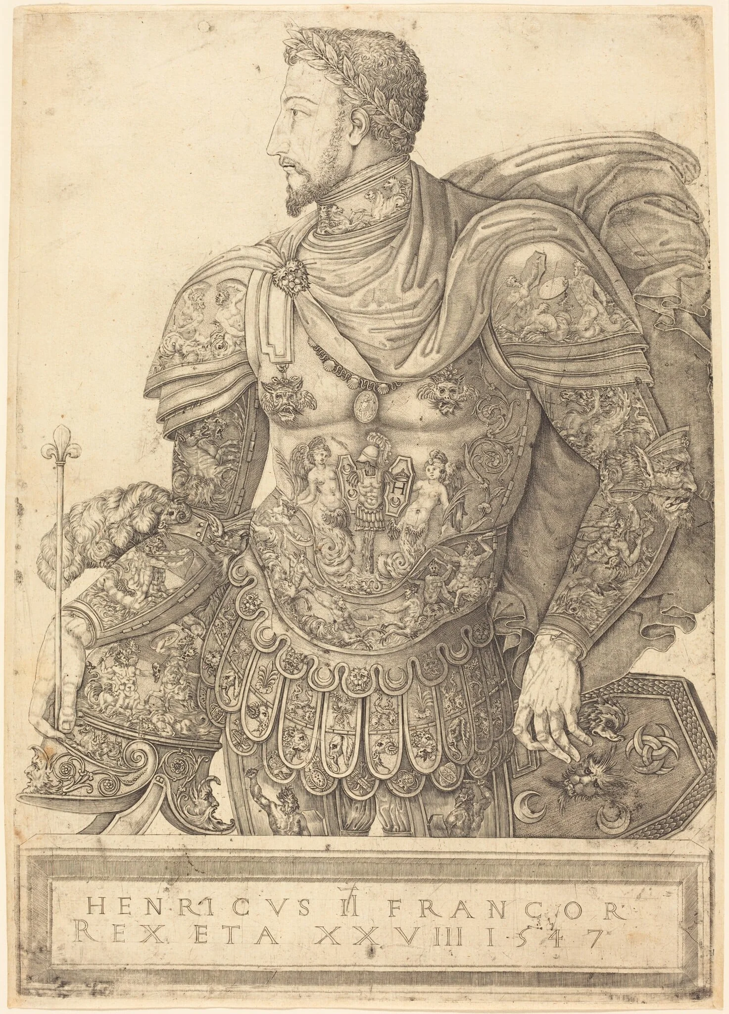 Henry II of France, detail