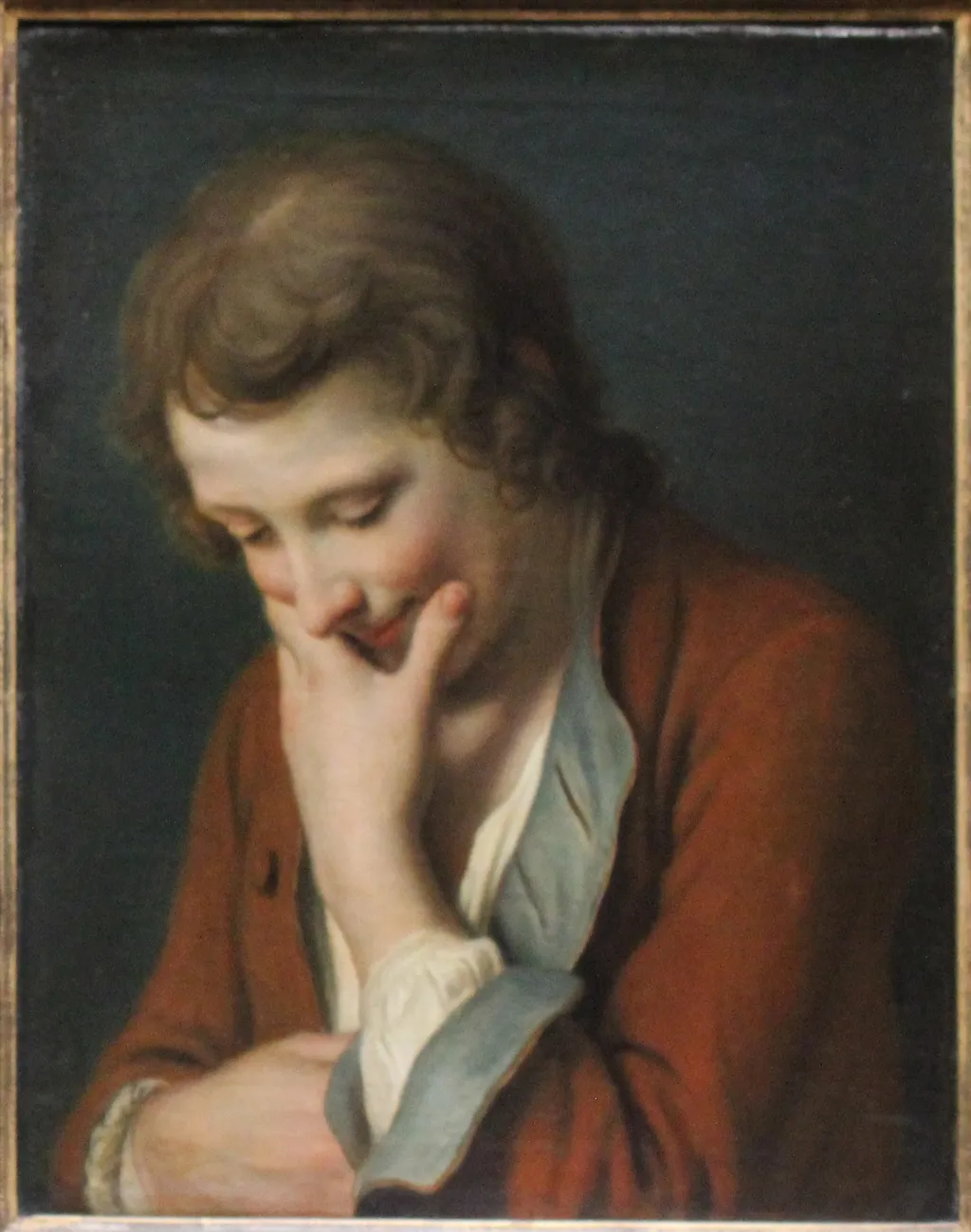 Young boy, by Pietro Rotari, oil, 1734