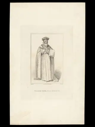 H Beard Print Collection, by William Faithorne, 1