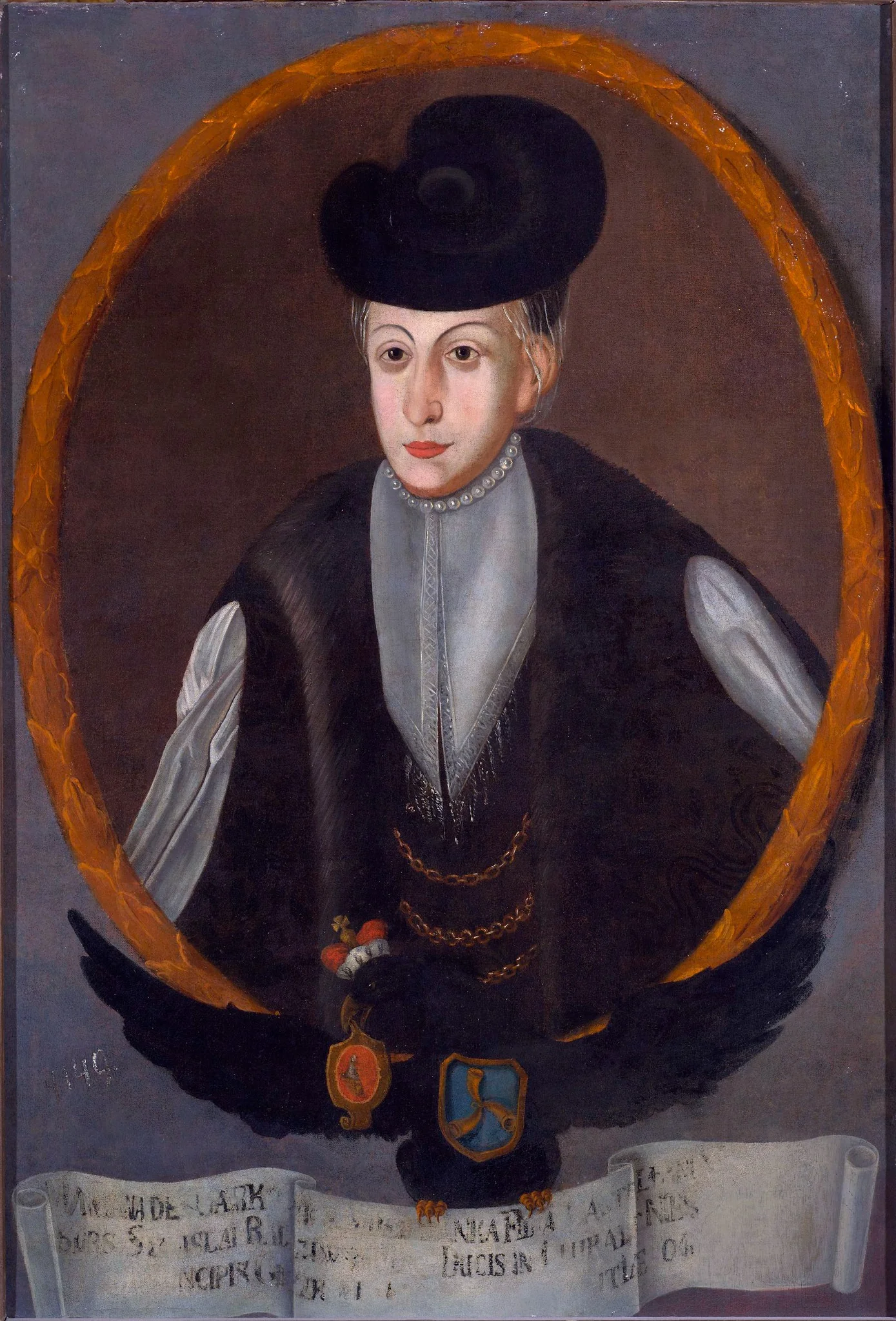 Portrait of Marianna Radziwiłł née Myszka (1563–1600), detail
