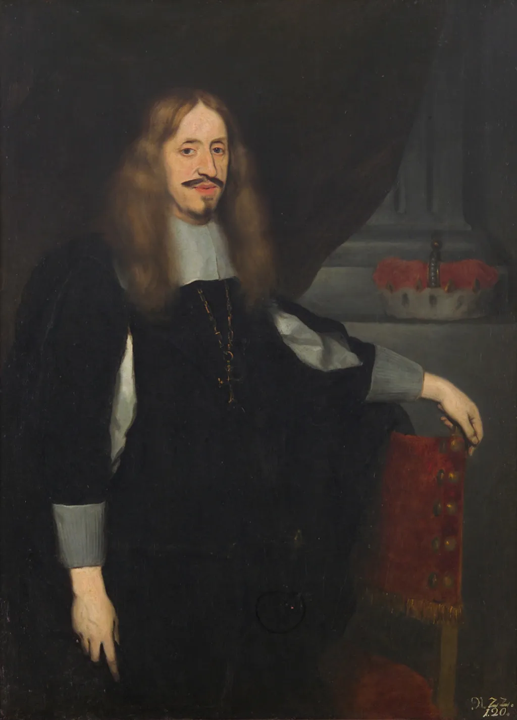 Portrait of archduke Leopold Wilhelm (1614-1662), by Johann Ulrich Mayr, oil, 1660