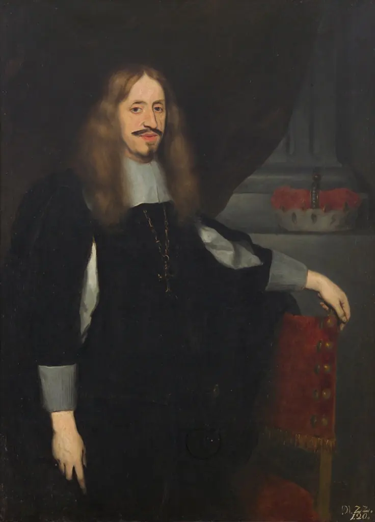 Portrait of archduke Leopold Wilhelm (1614-1662), by Johann Ulrich Mayr, oil, 1660