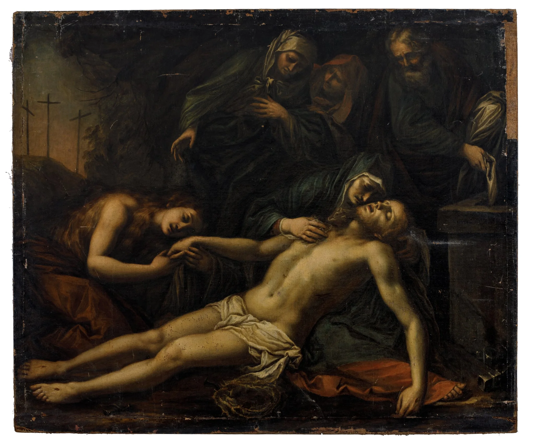 Pieta, detail
