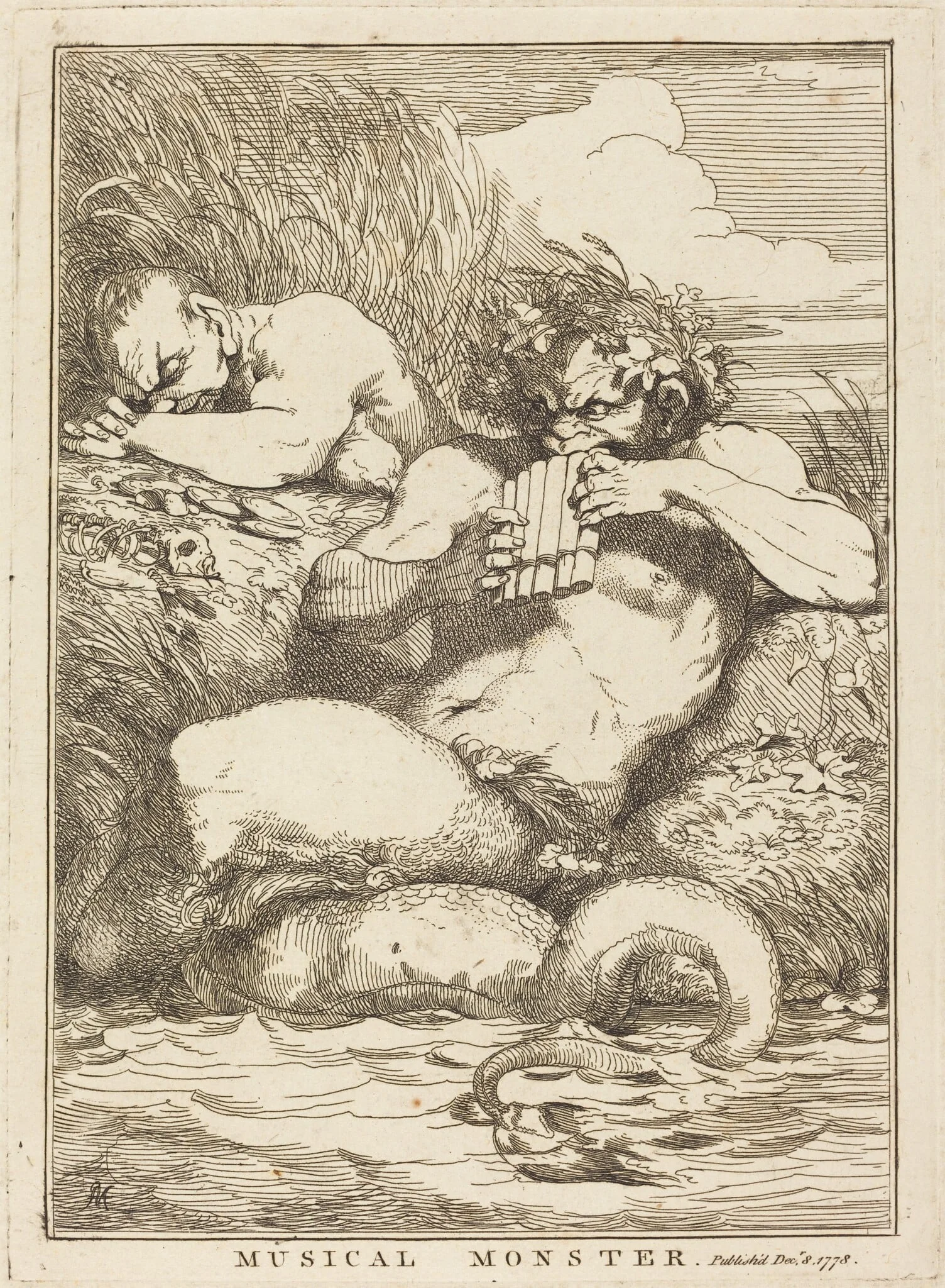 Musical Monster, detail