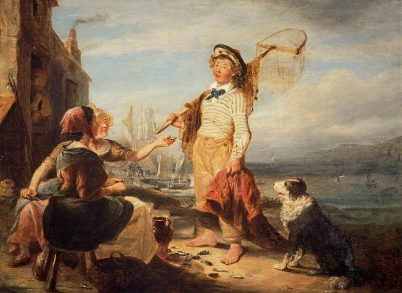 Fisher Folk, detail