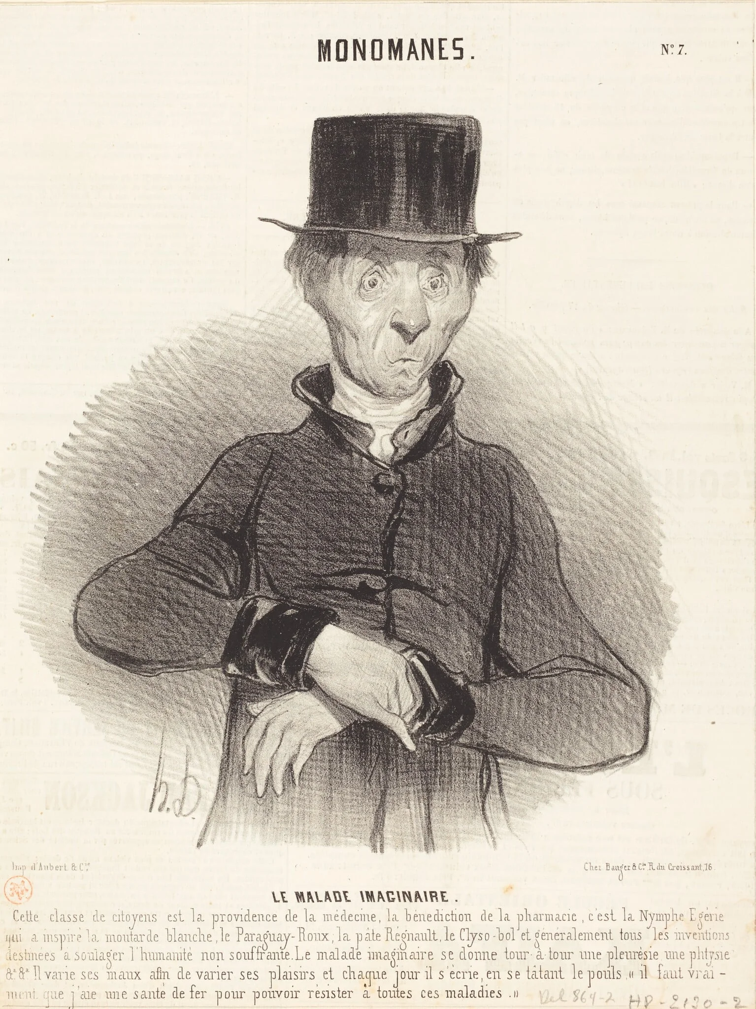 Le Malade imaginaire, detail