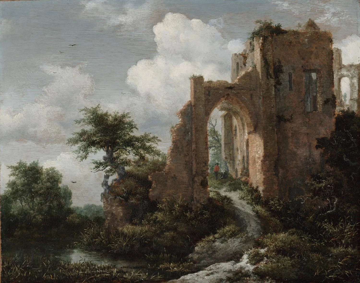 Ruins of Brederode, detail