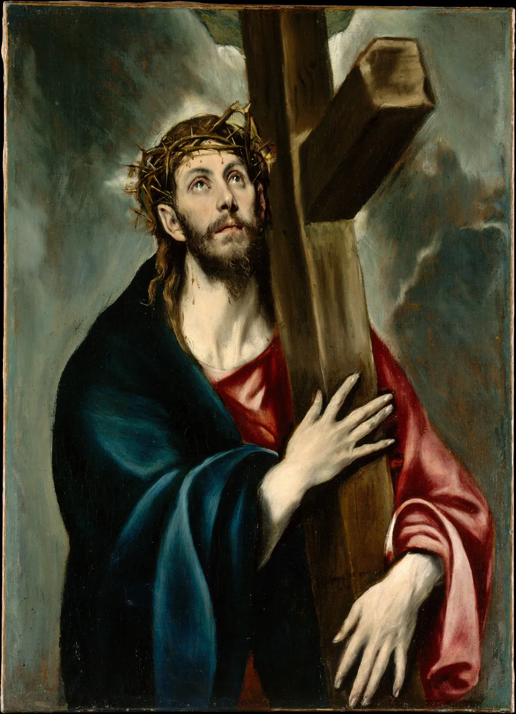 Christ Carrying the Cross, by El Greco, oil, 1590