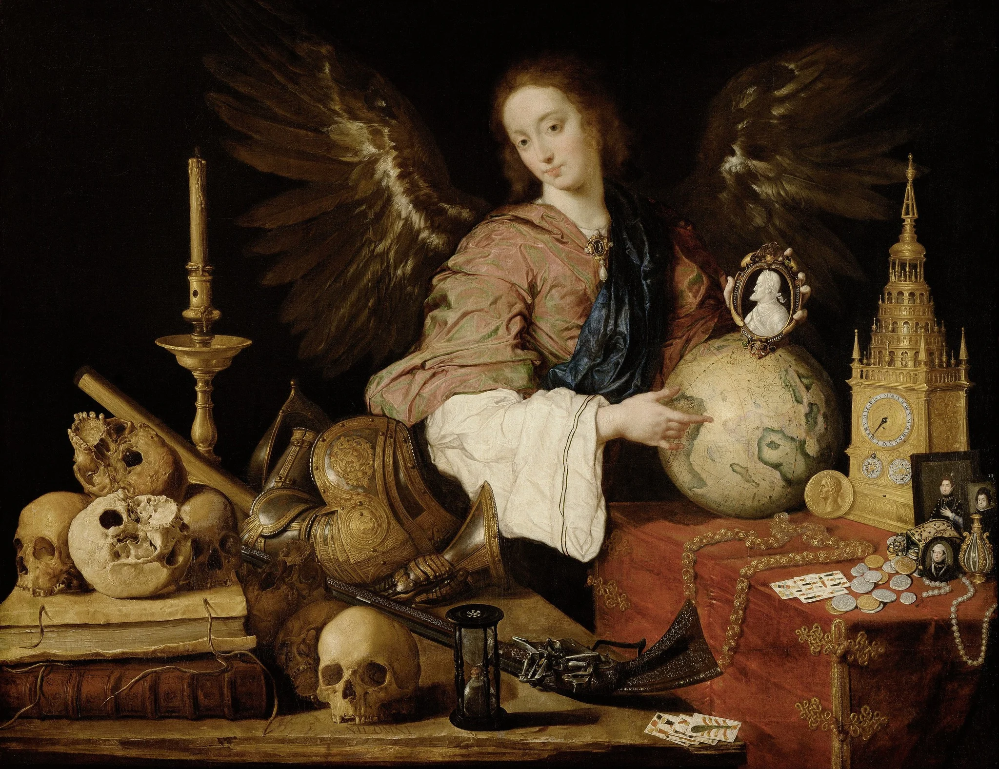 Allegory of Vanity, detail