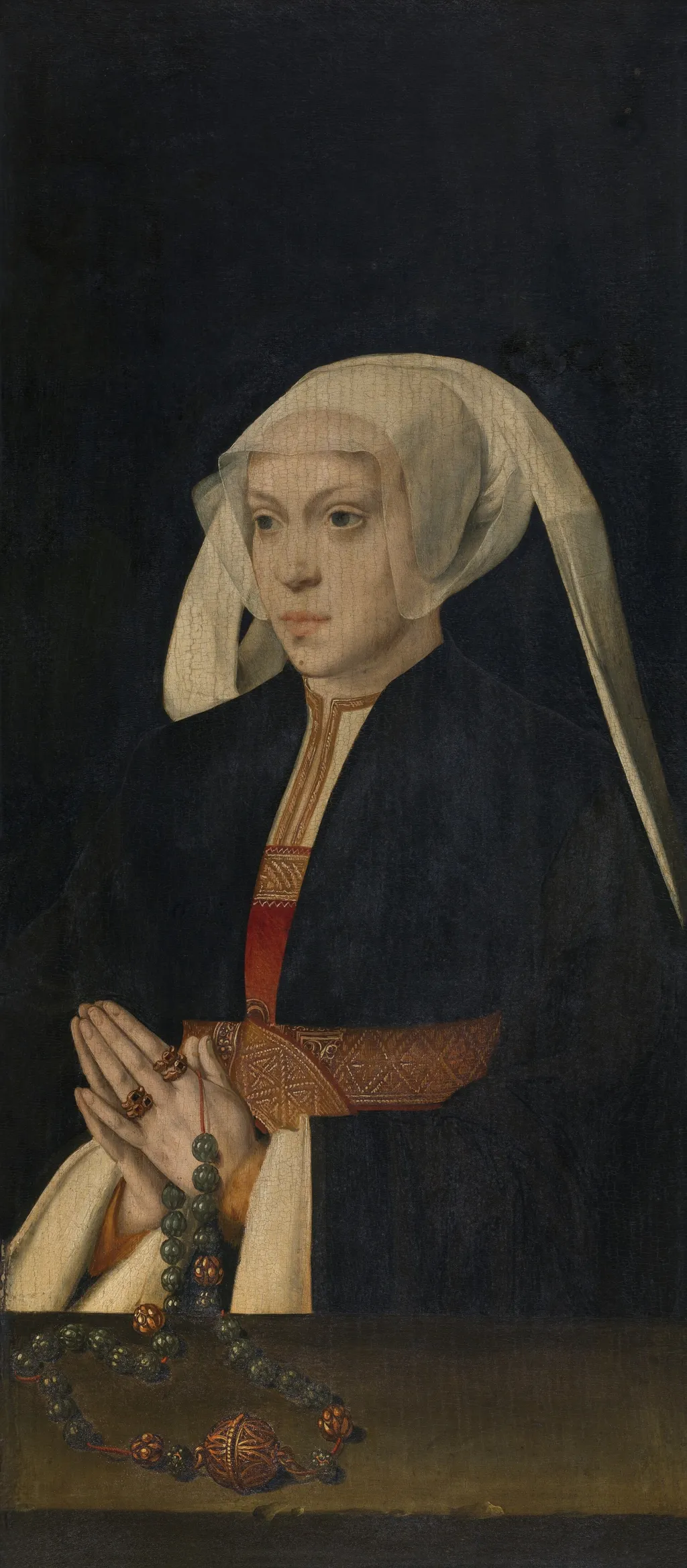 Portrait of a Woman, by Bartholomaeus Bruyn the Elder, oil