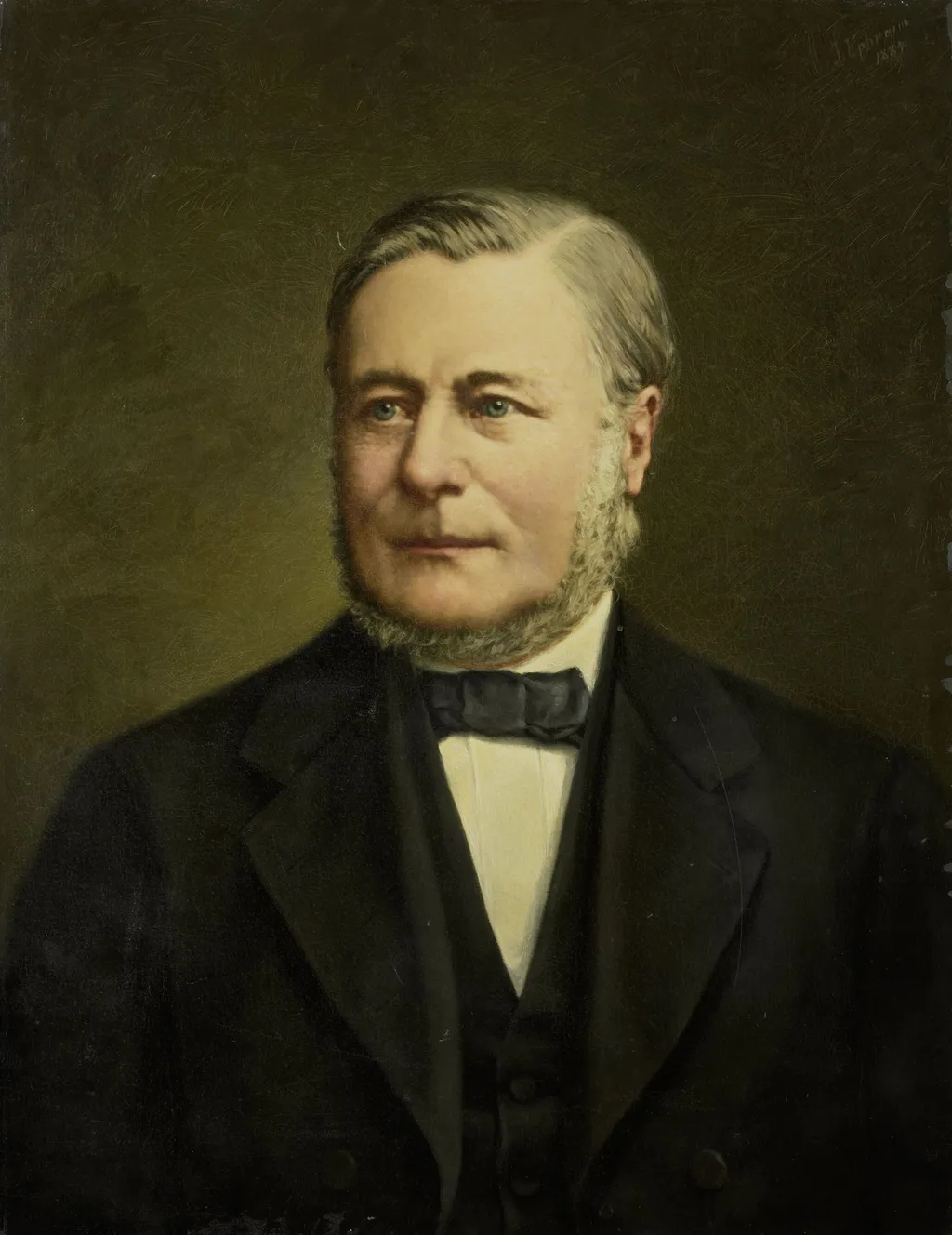 Portrait of Pieter Hendrik van Gelder (1822-1883), by Johannes Ephraim Jr., oil, 1894
