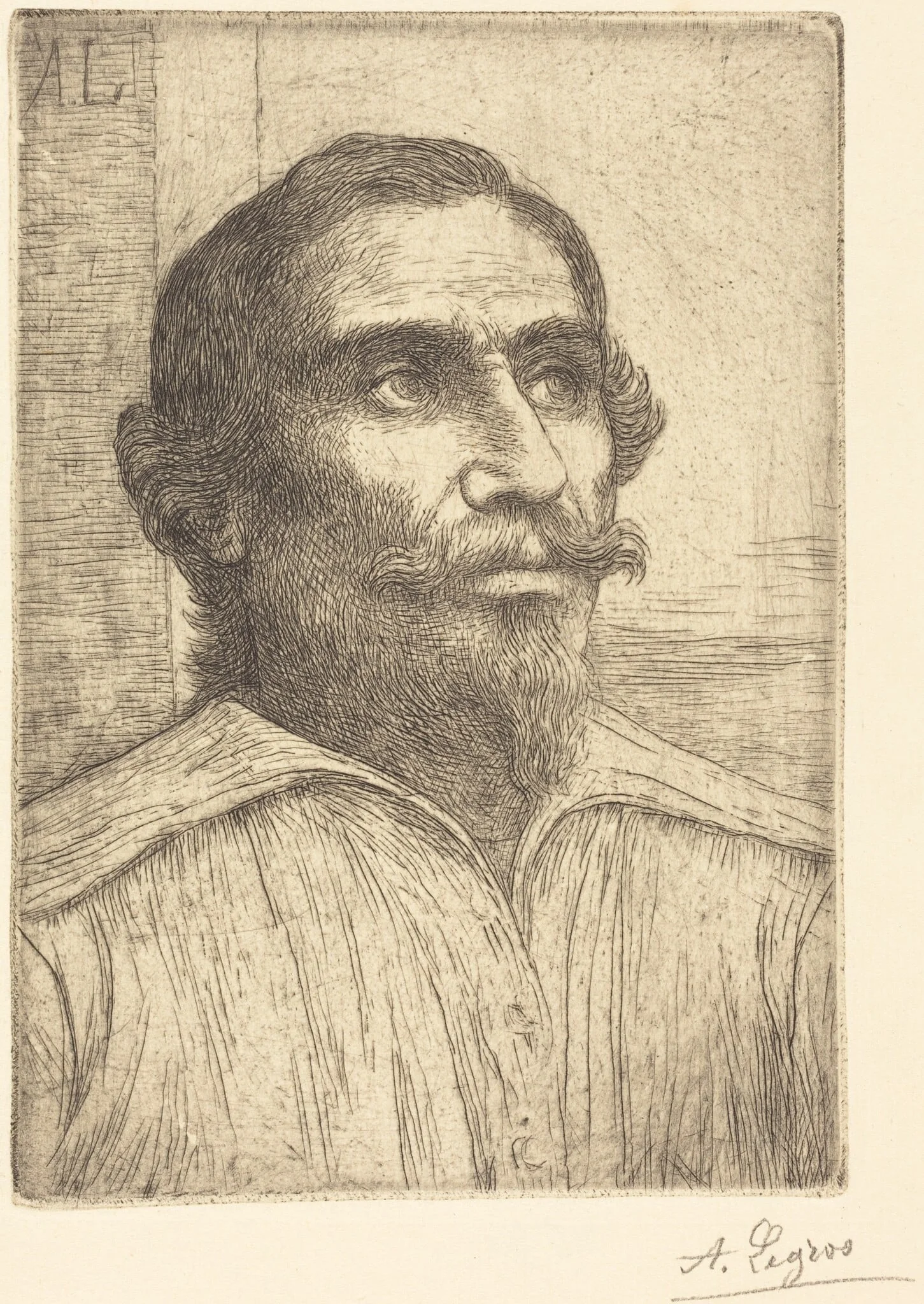 Study of a Spaniard (Etude d'Espagnol), detail