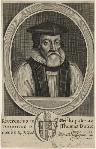 Thomas Morton, by William Faithorne, ink, 1660