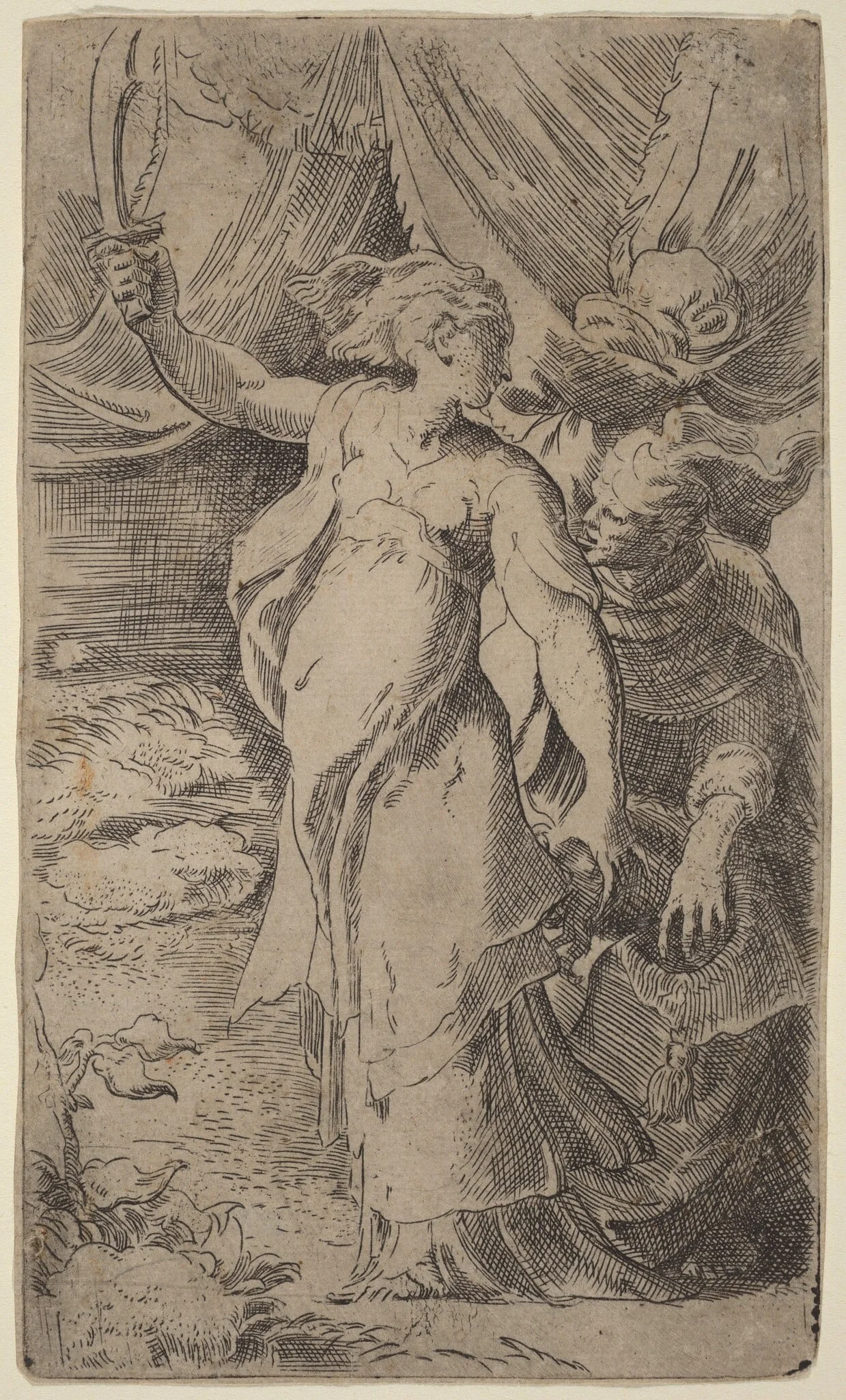 Judith, detail