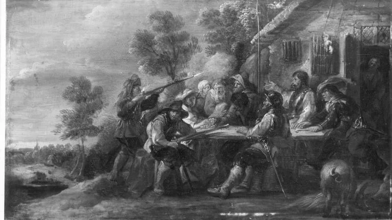 Landsknechte, detail