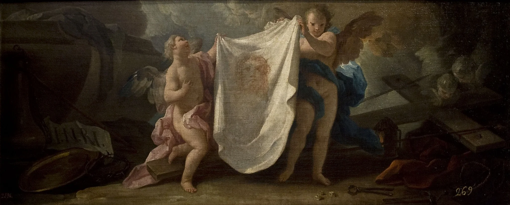 La Santa Faz, detail