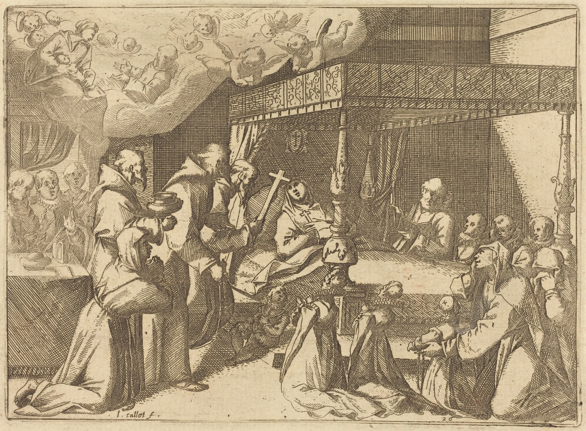 Death of the Queen, detail