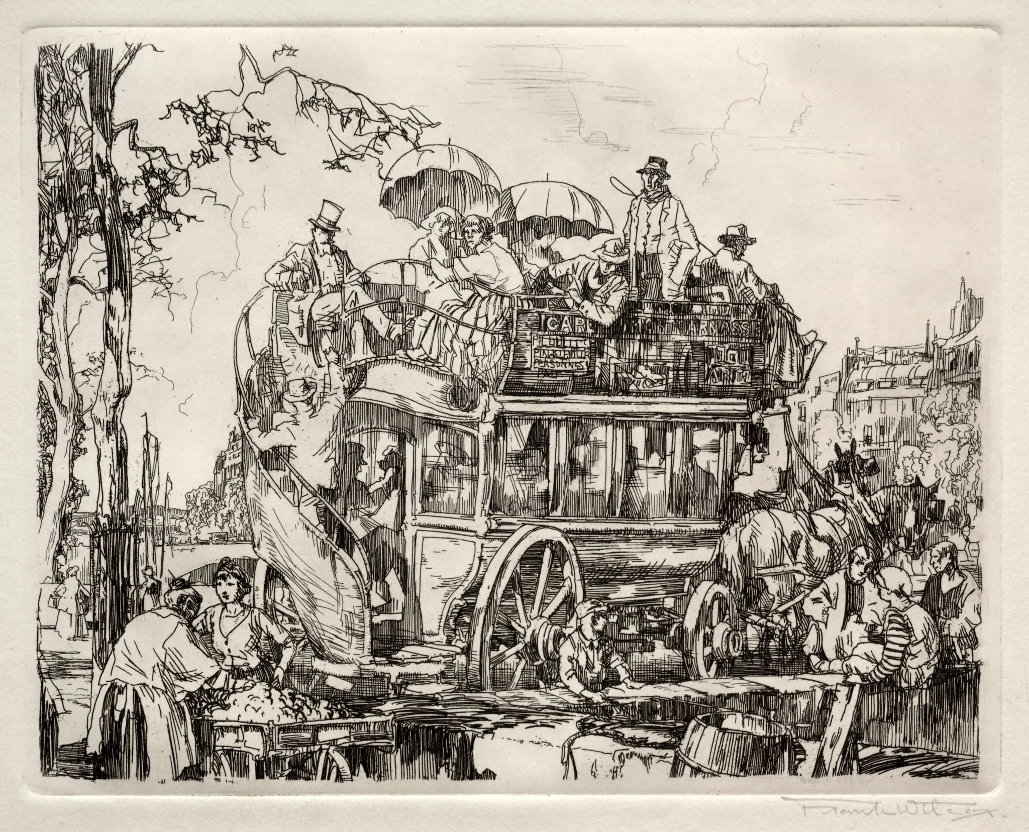 The Omnibus, detail