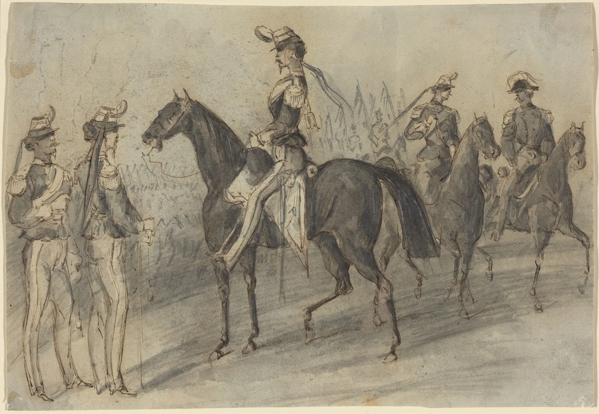 Military Parade, detail