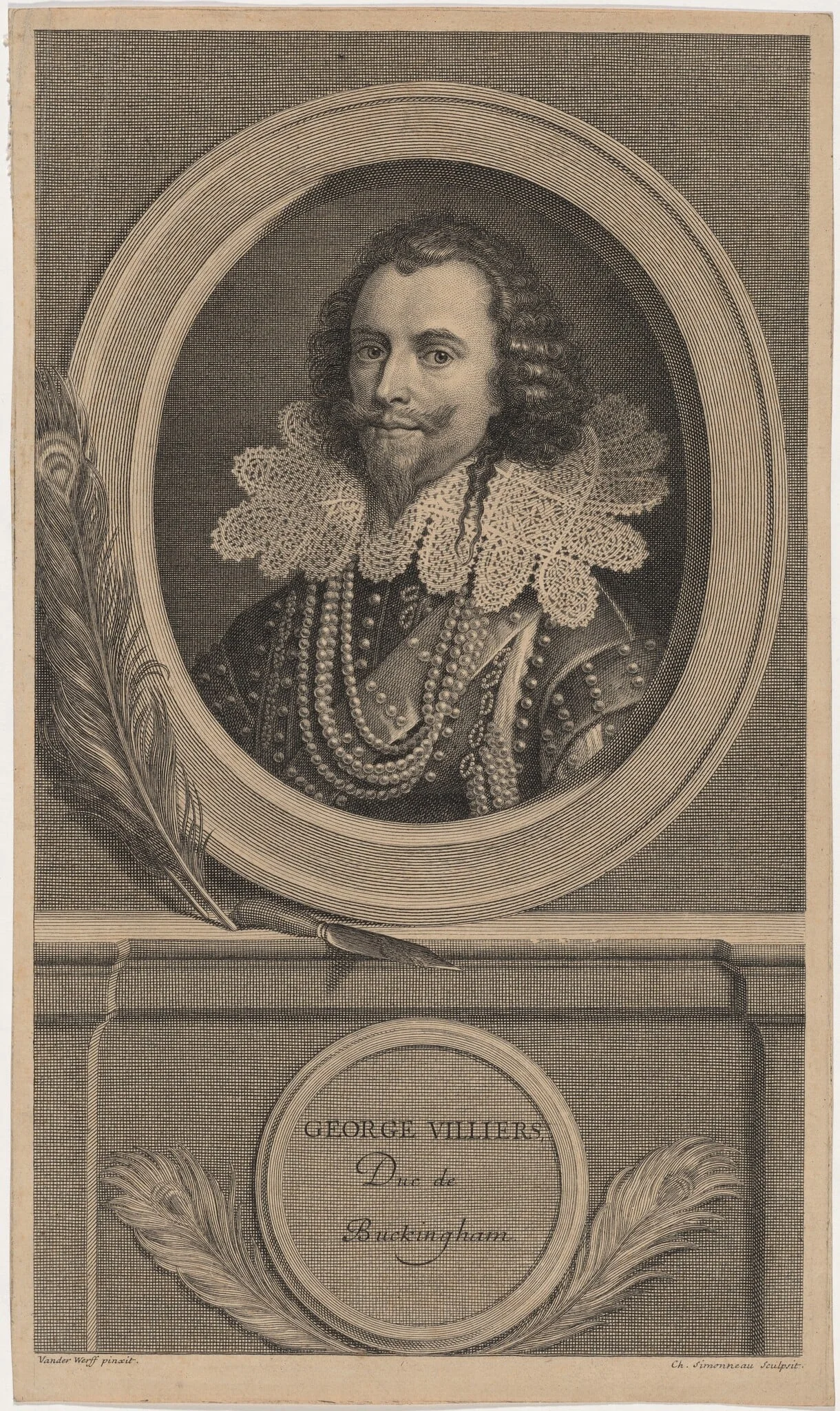 George Villiers, Duke of Buckingham, detail