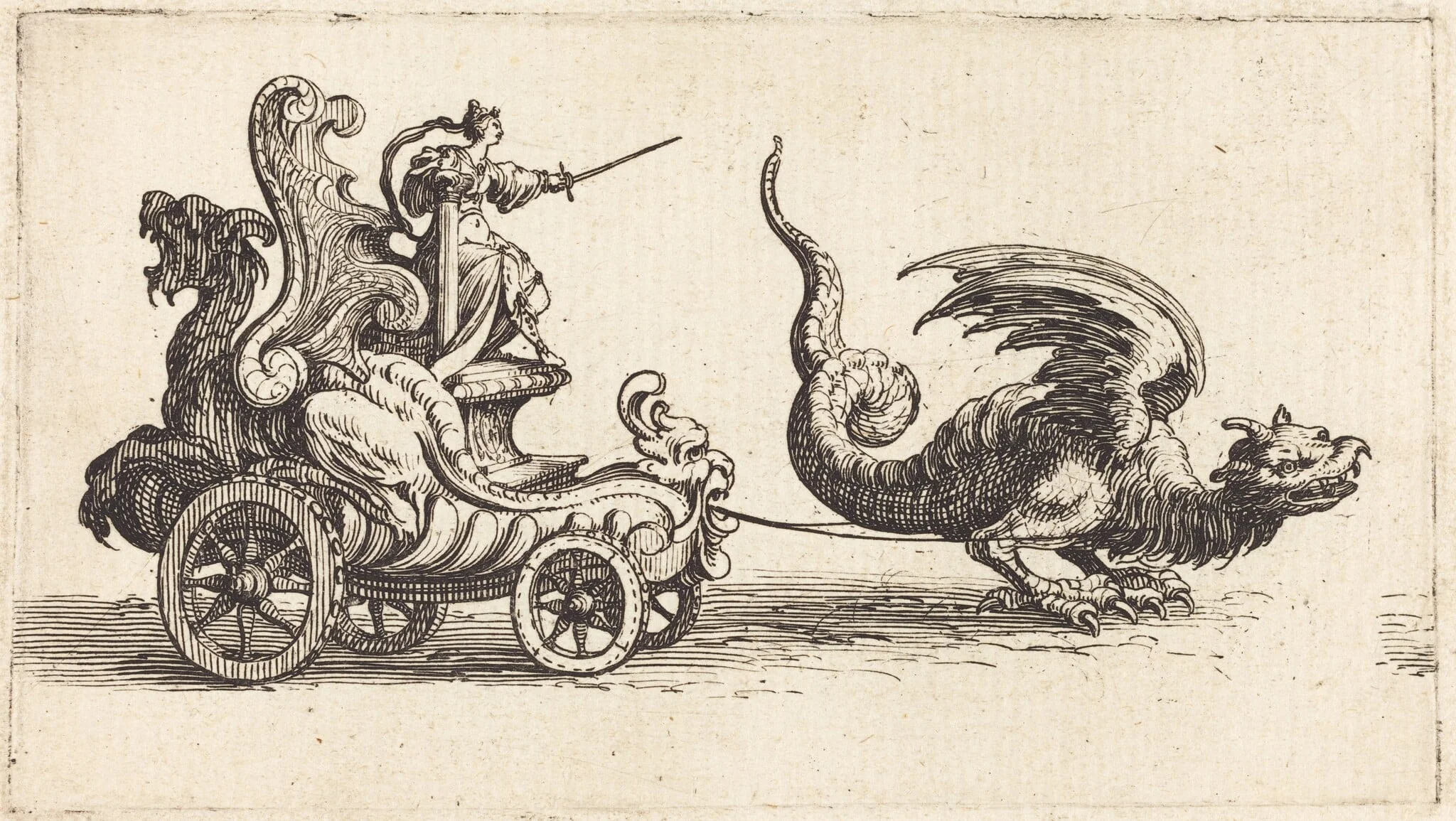 Entry of Monseigneur Henry de Lorraine, Marquis de Moy, under the Name of Pirandre, detail