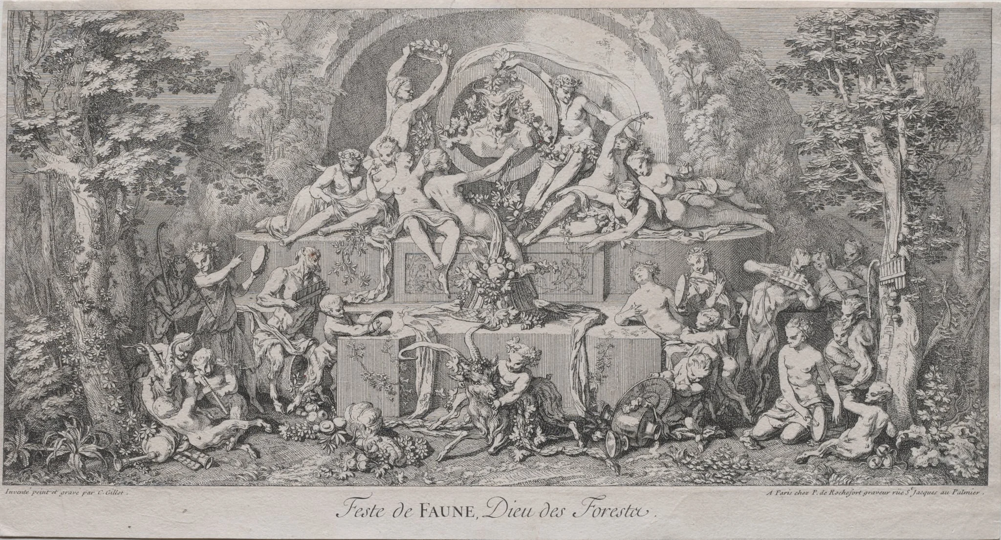 The Four Festivals: Festival of Faune, detail