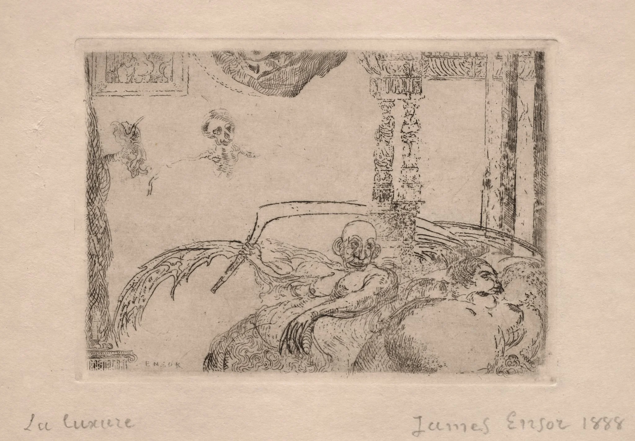 The Seven Deadly Sins: Lust, detail