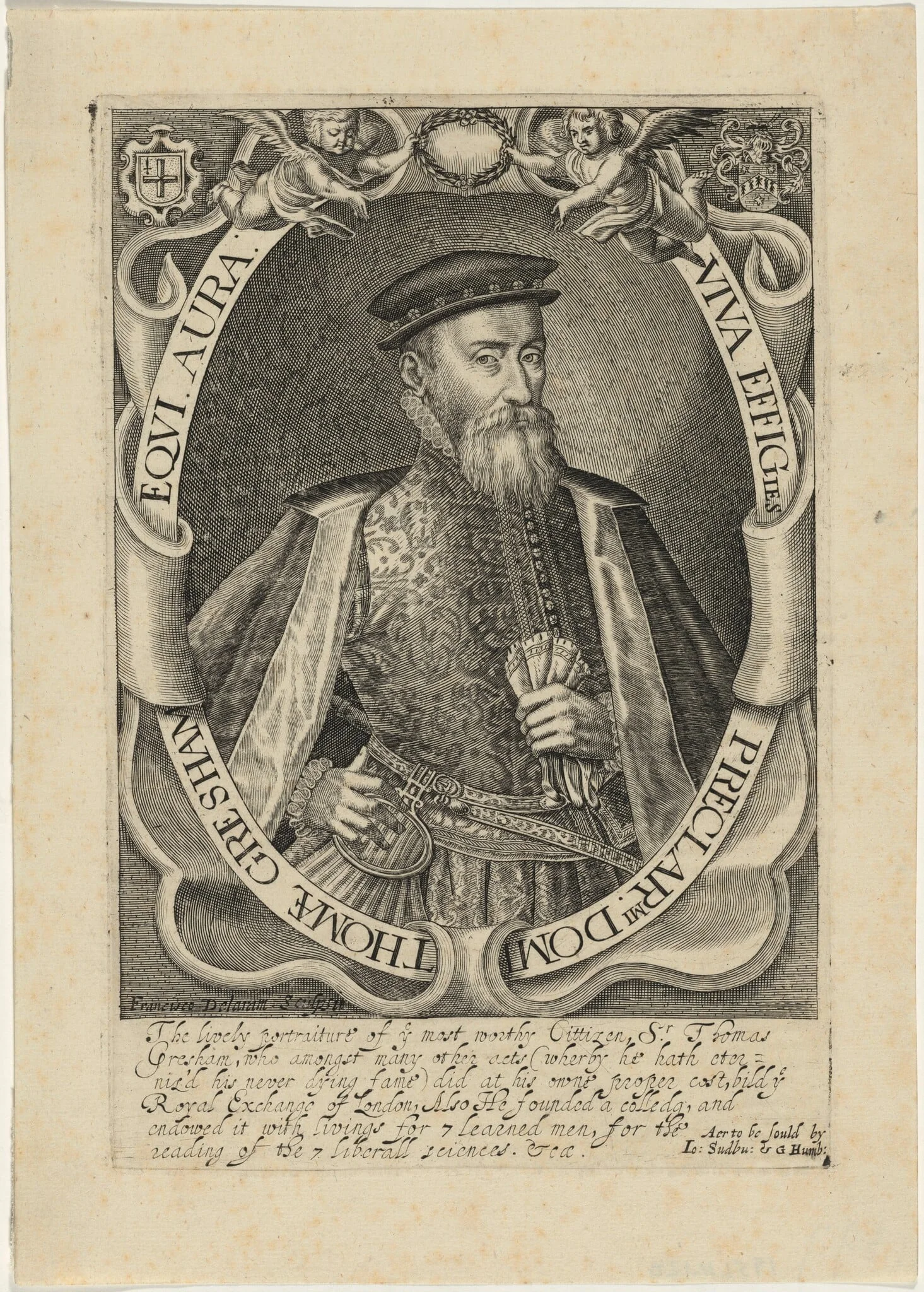 Sir Thomas Grisham, detail