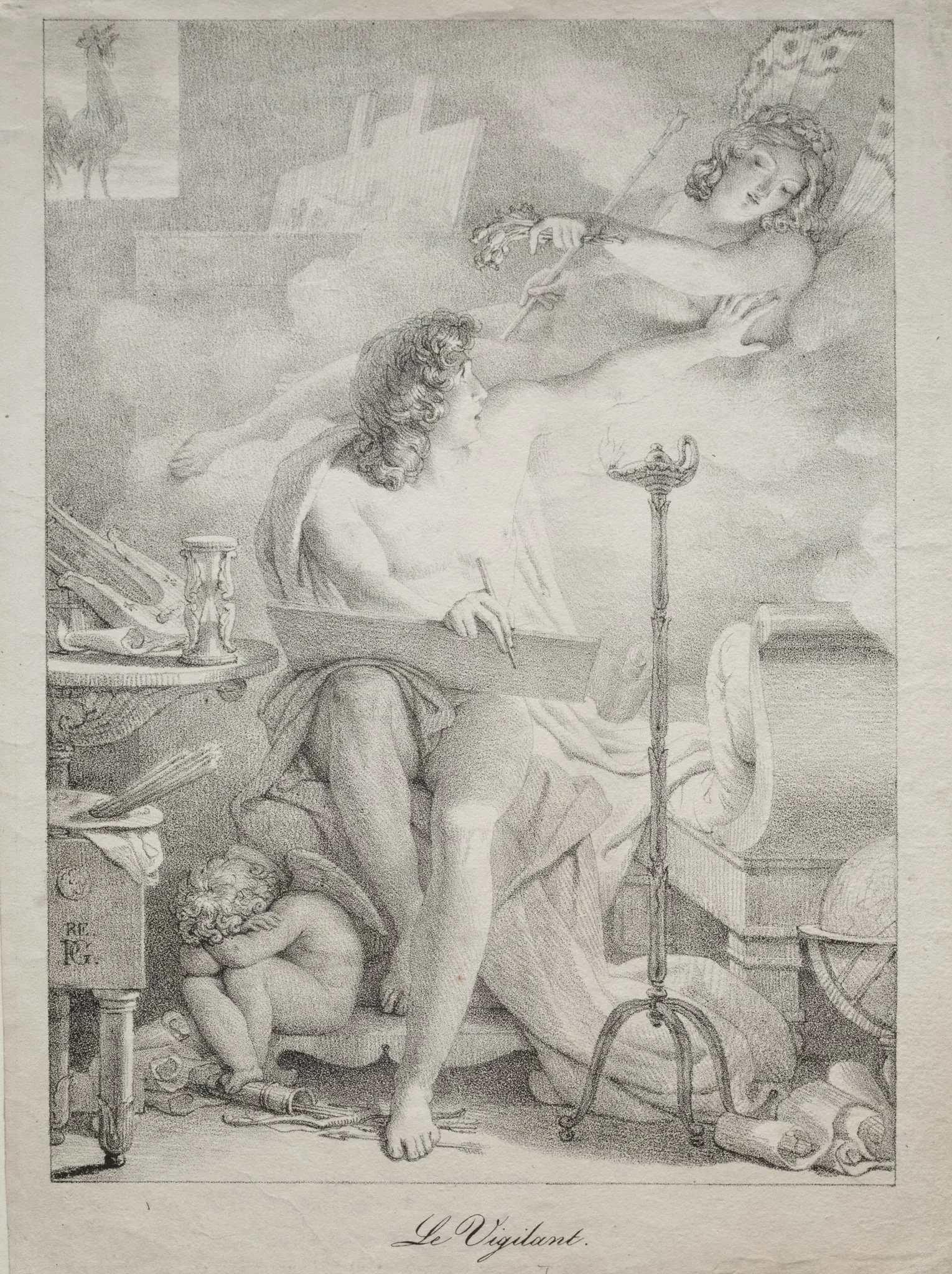 The Vigil, detail