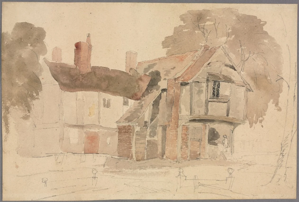 Bray Church Yard, detail