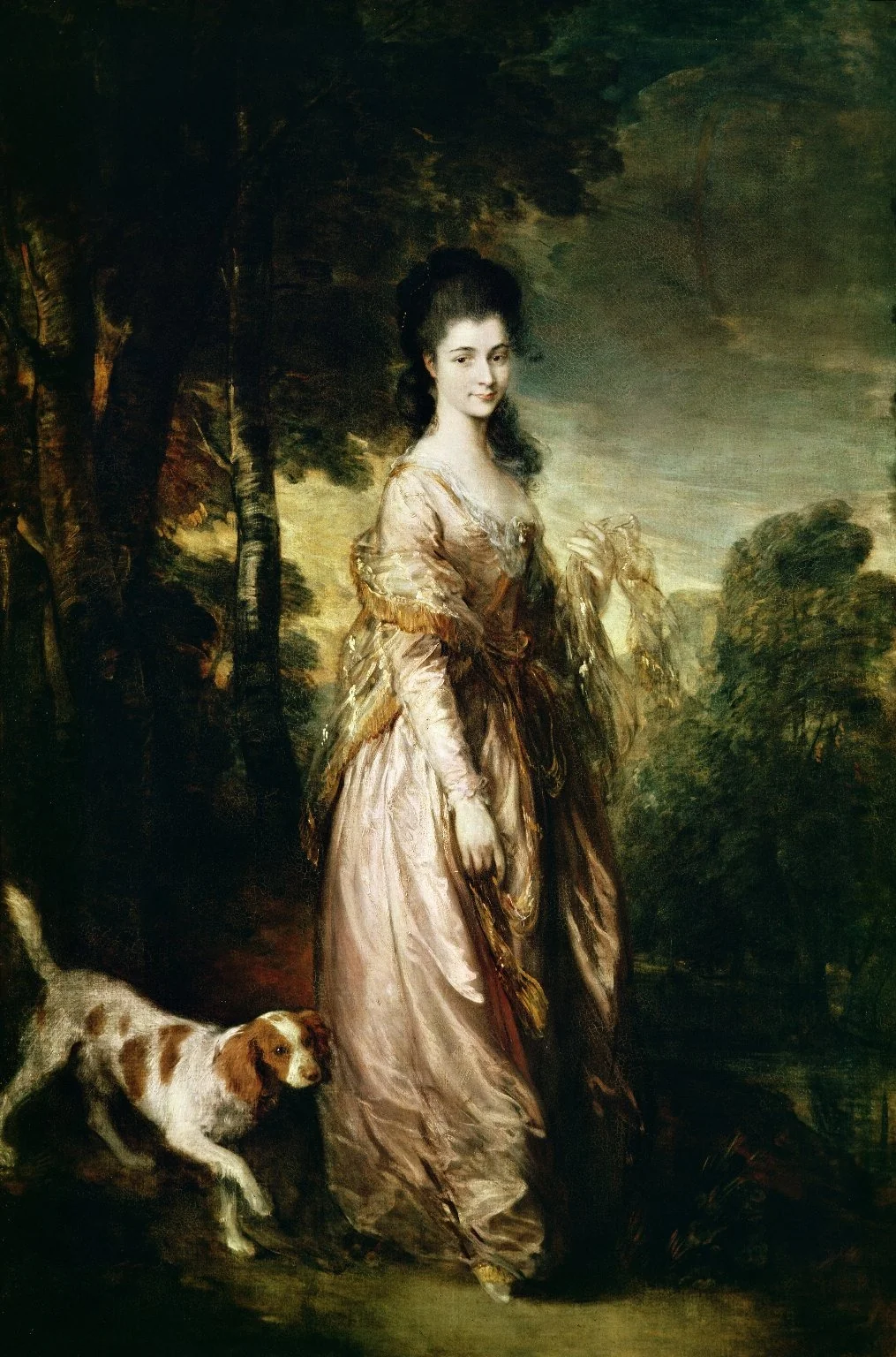 Mrs. Lowndes-Stone, detail