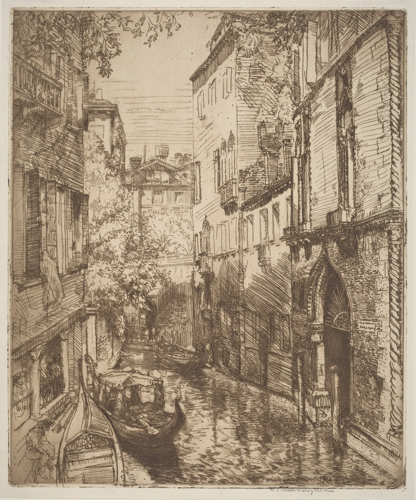 Rio delle Verona, Venice, detail