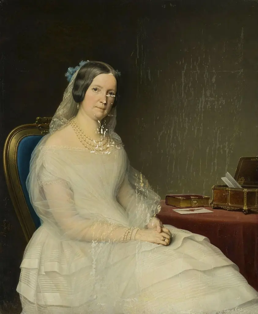 Portrait of Countess Yulia Stroganova, by Charles de Steuben, oil, 1848