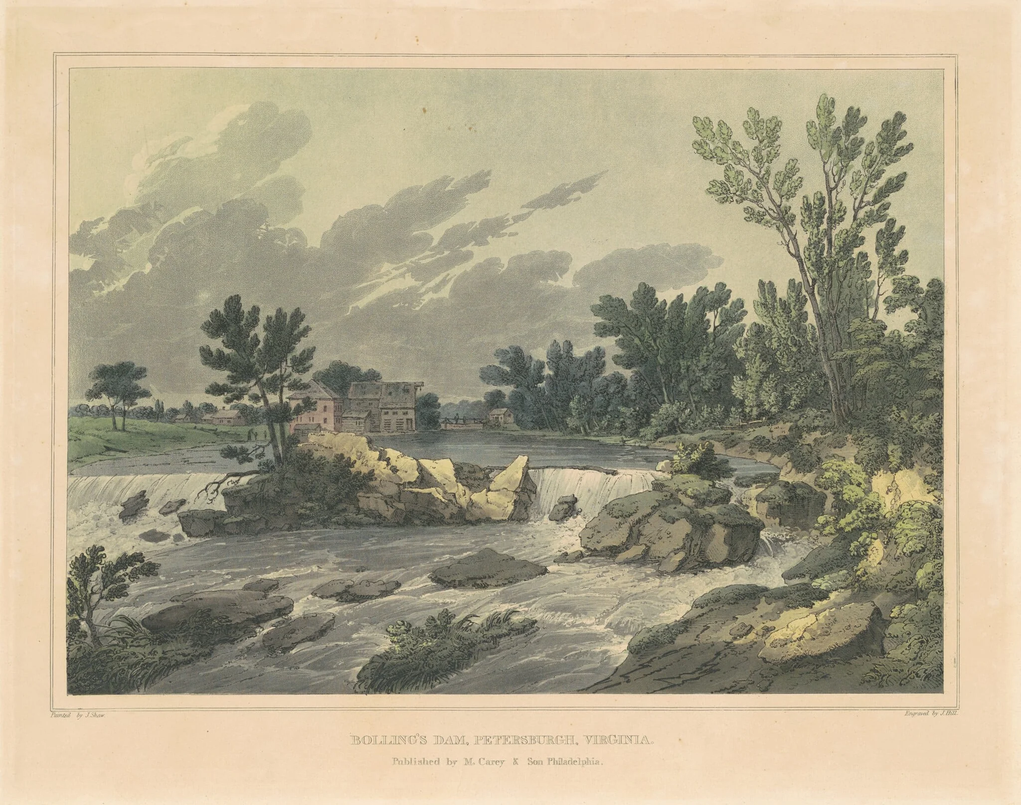 Bolling's Dam, Petersburgh, Virginia, detail