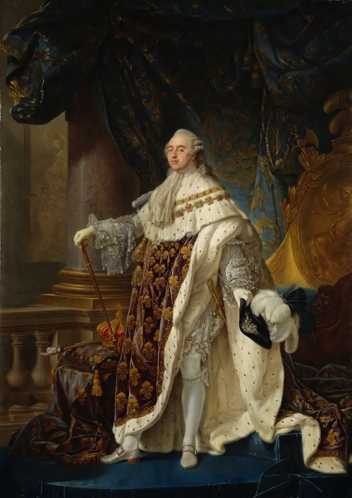 Louis XVI, by Antoine-François Callet, oil, 1790
