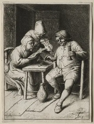 The Singer, by Adriaen van Ostade, 1653