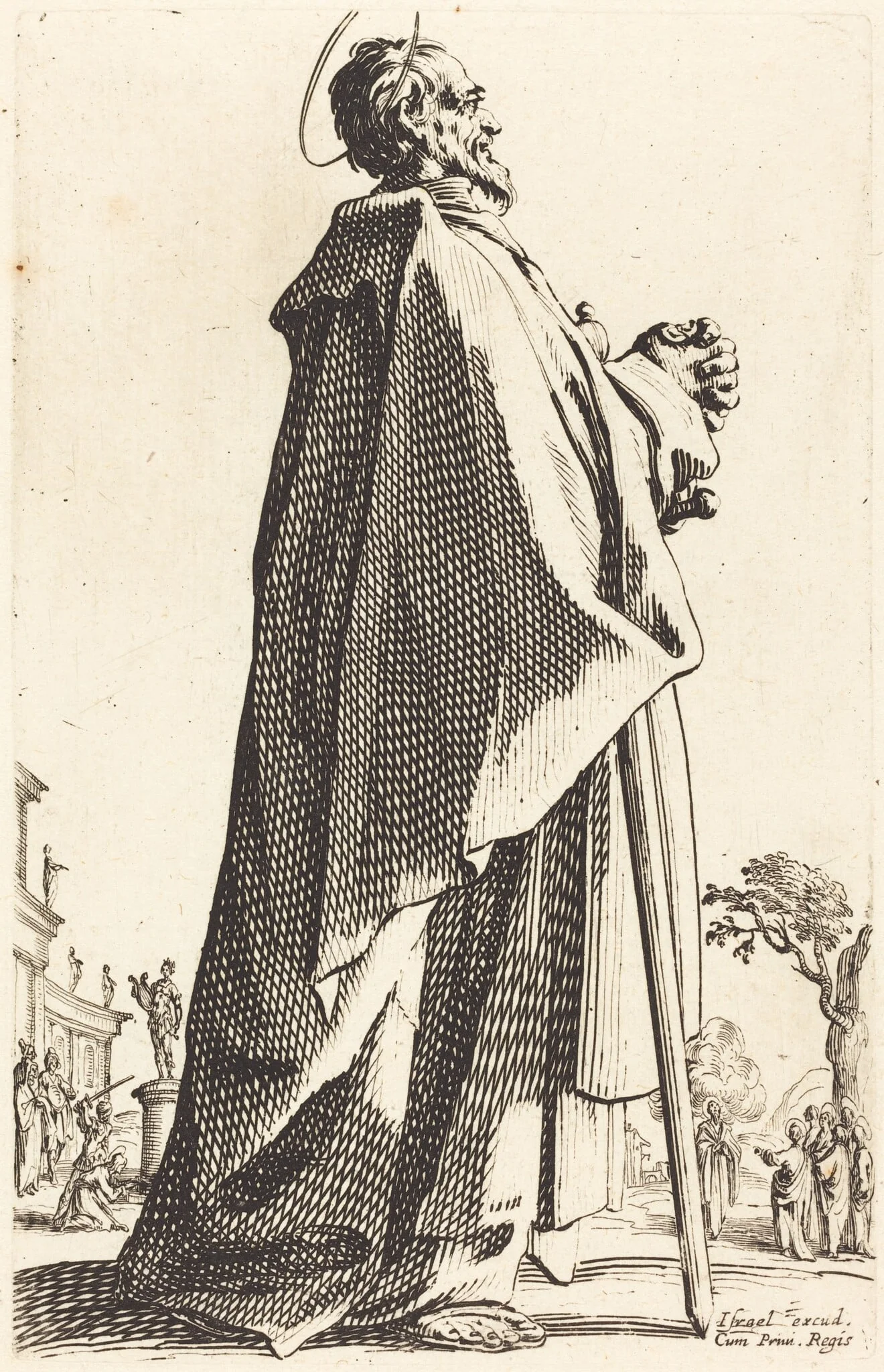 Saint Matthew, detail