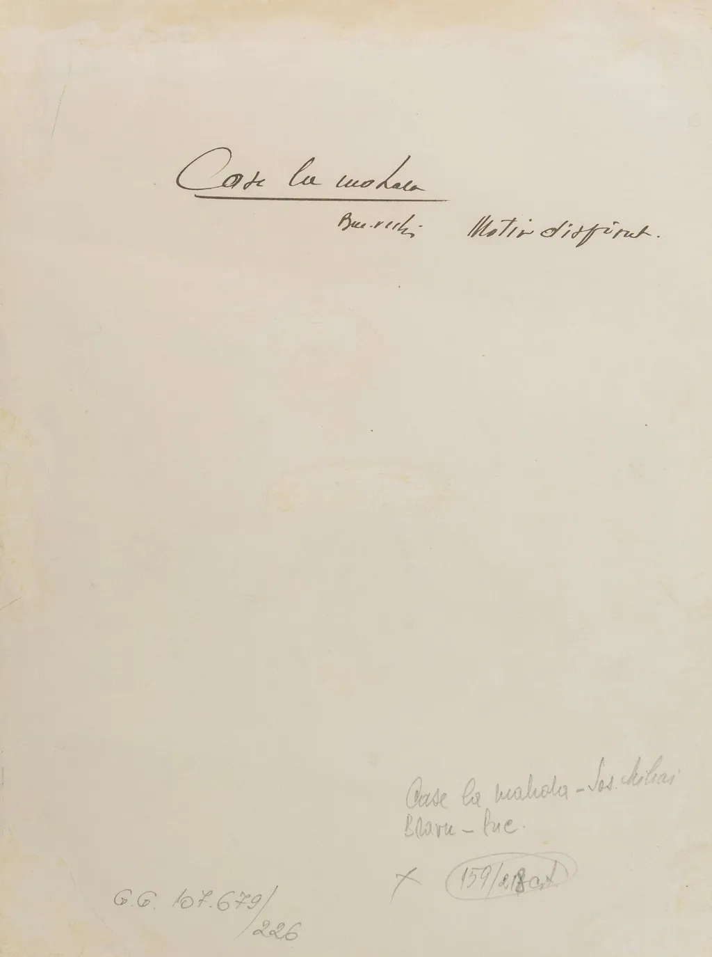 CASE DIN MAHALA – ȘOS. MIHAI BRAVU, by Alexandru Phoebus, unspecified, 1934