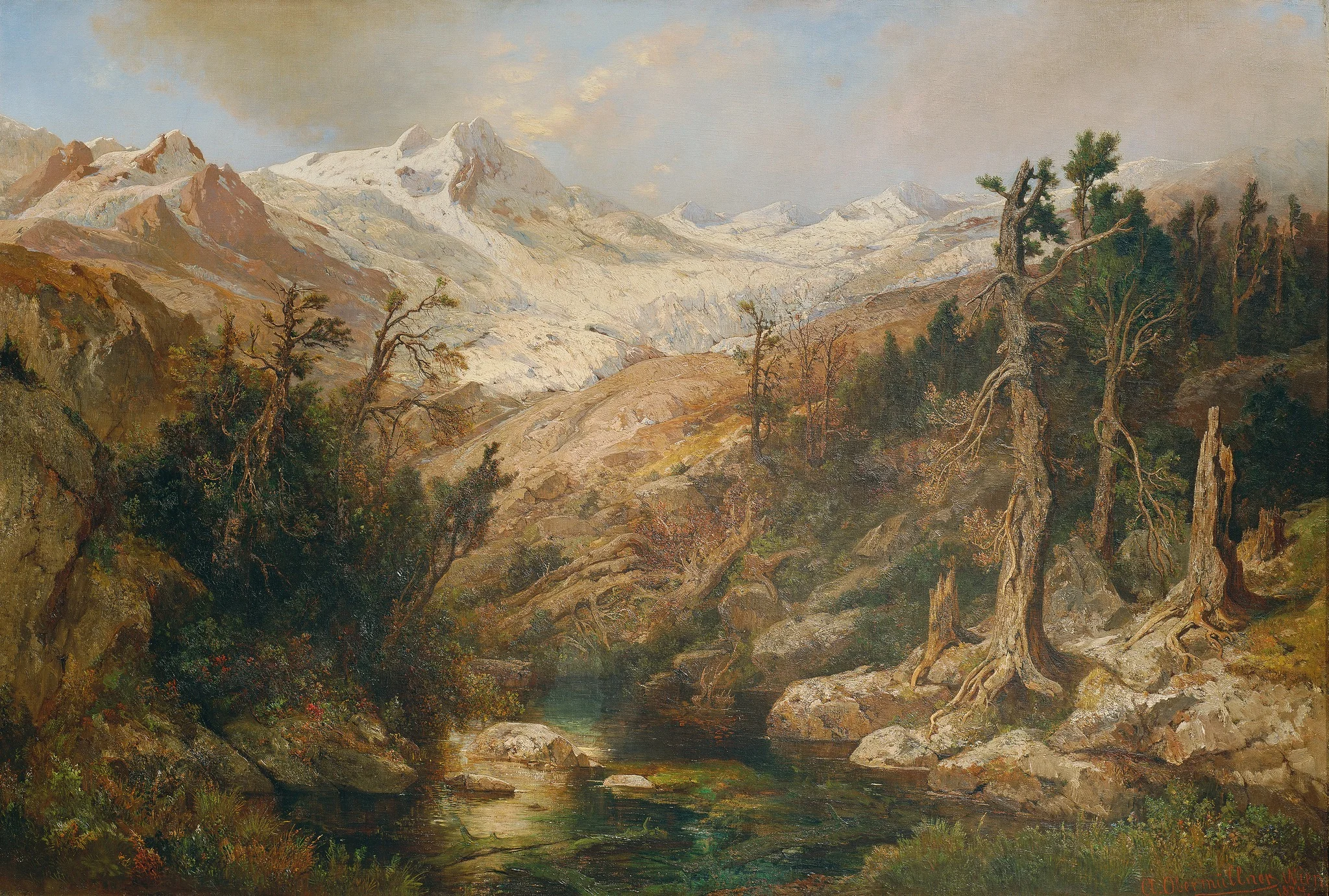 Rauriser Goldberggletscher, detail