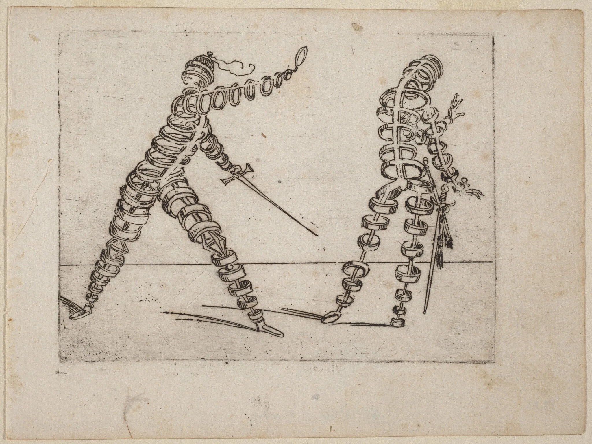 From "Bizzarie di varie Figure", detail