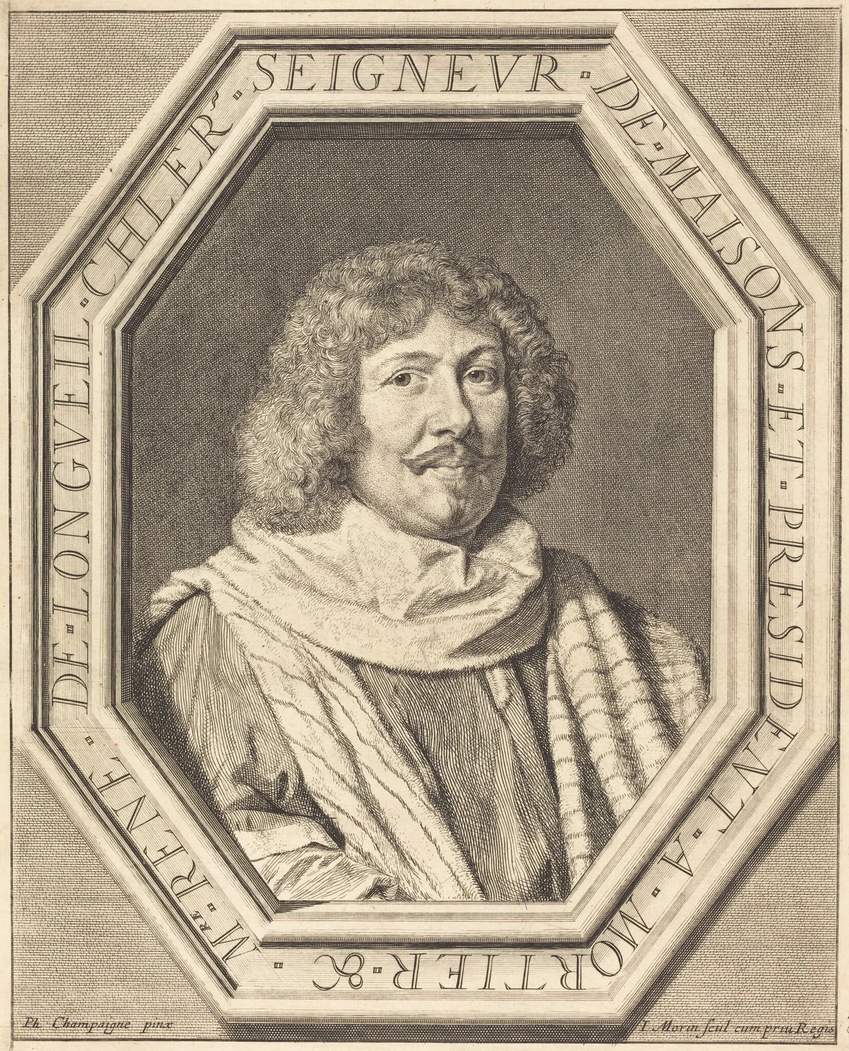 Rene de Longueil, marquis de Maisons, detail