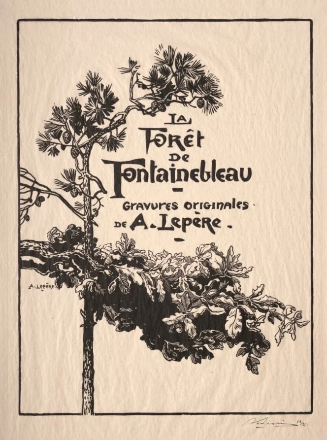 Fontainebleau: Frontispiece, detail