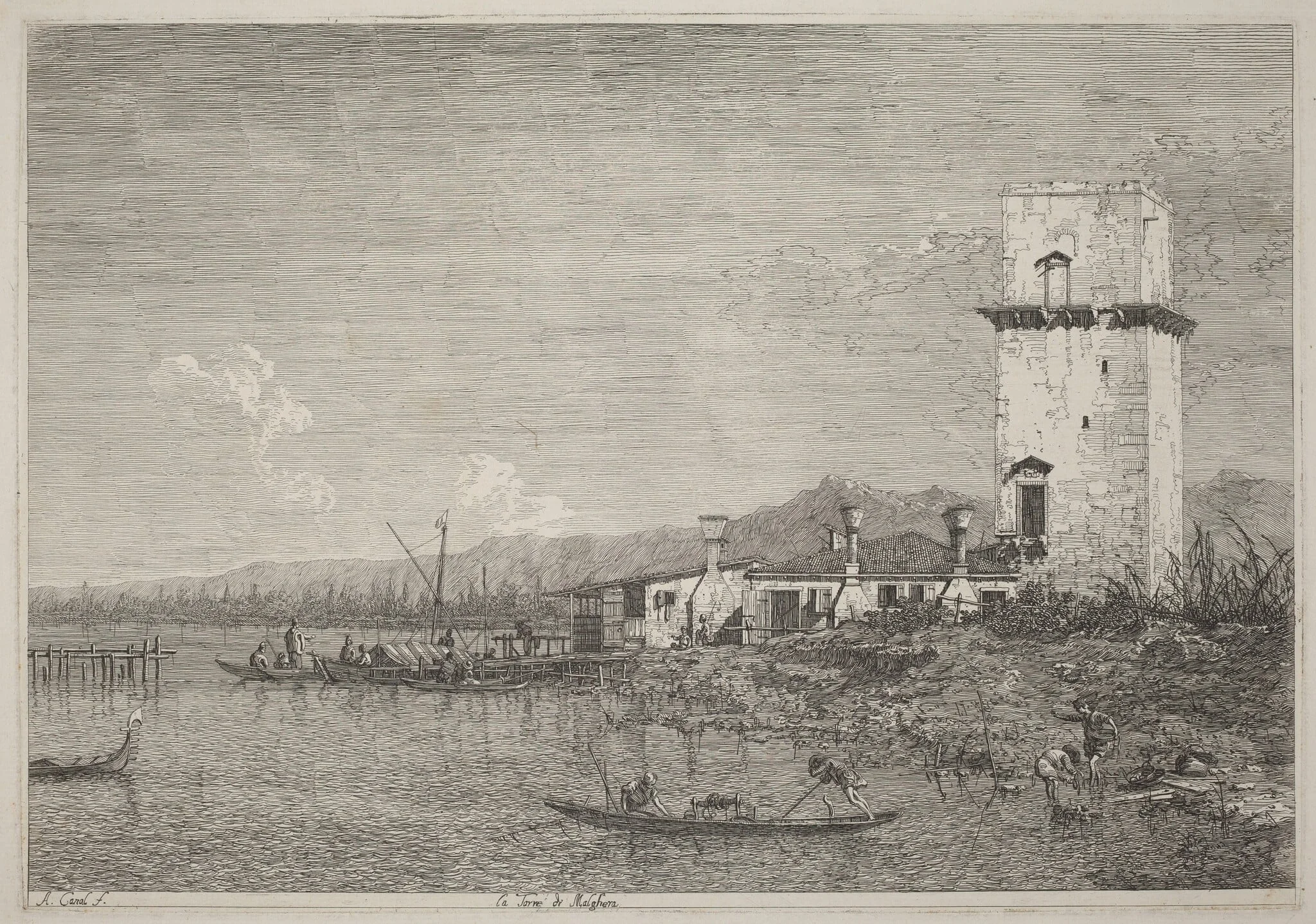 La Torre di Malghera, detail