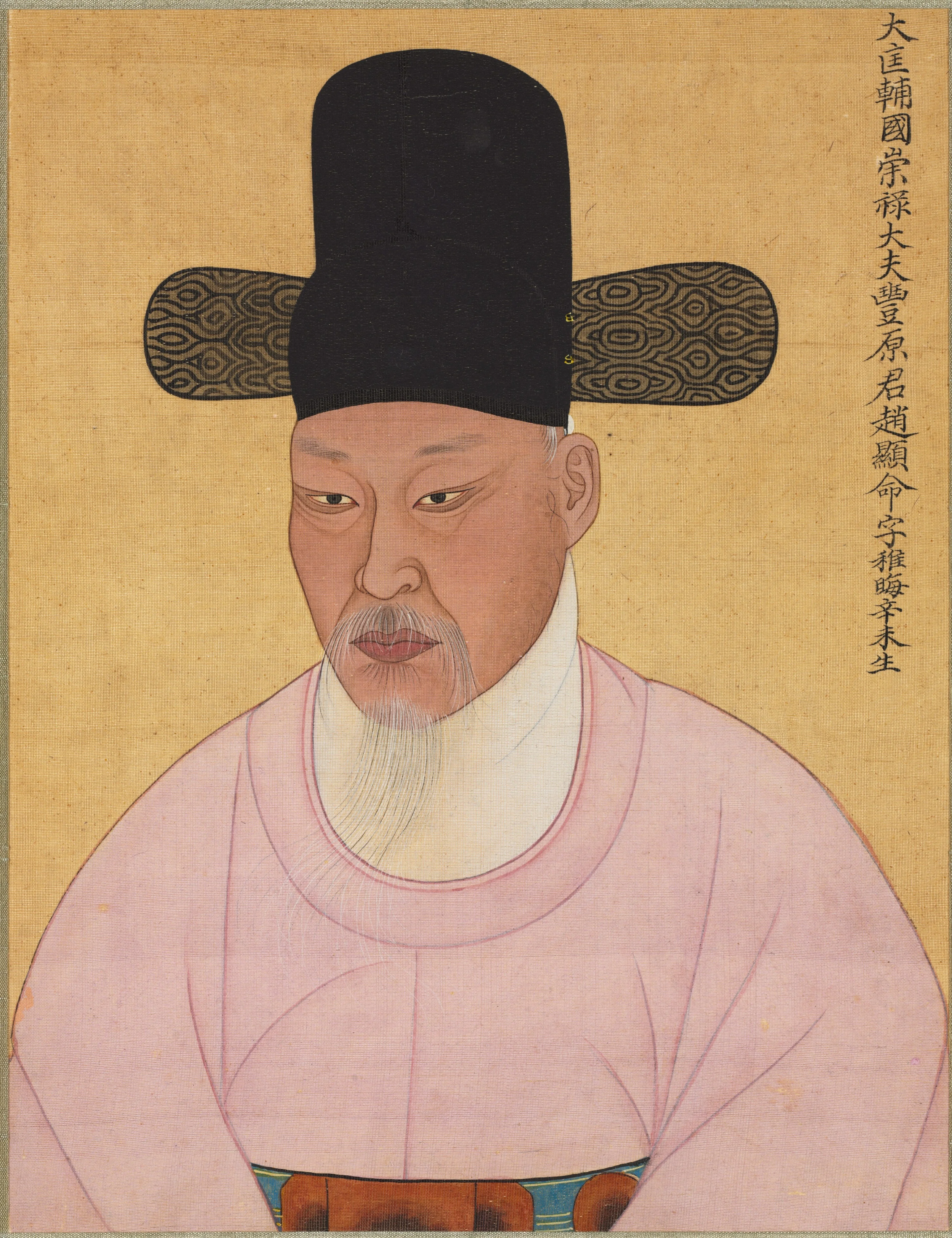Cho Hyun-myeong from Punhyang Cho Family, detail